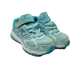 New Balance Youth Girls Techride Blue Sneakers